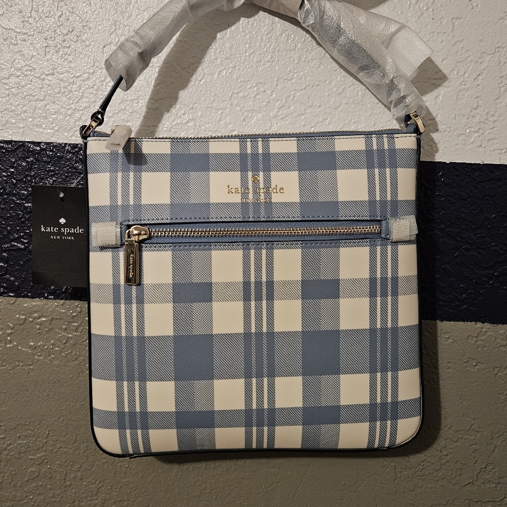 Kate Spade Plaid Crossbody